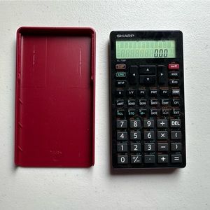 Sharp EL-738F Financial Calculator
